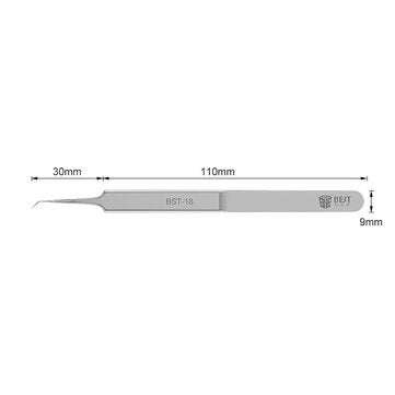 BEST BST-18 Super Sharp Extended Maintenance Mobile Fingerprint Fixture Precision Bend Hardened Twee