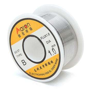 Aron Type-B 100g 63/37 1.0mm Flux1.8 Tin Lead Rosin Core Soldering Iron Wire Reel