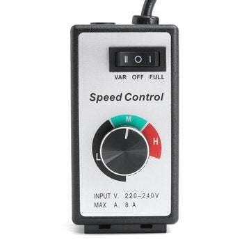 AC 220V-240V 8A Router Fan Variable Speed Controller Electric Motor Rheostat