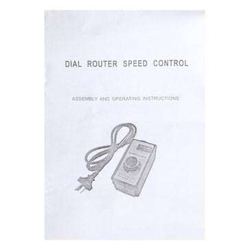 AC 220V-240V 8A Router Fan Variable Speed Controller Electric Motor Rheostat