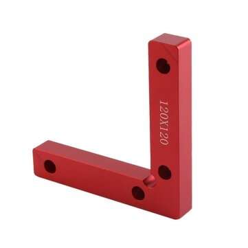 Aluminium Alloy Corner Clamps L Shape 90 Degree Right Angle Corner Clamping Tools Wood Metal Welding