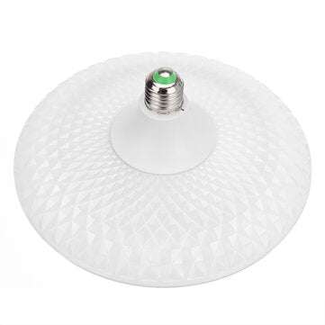 85-256V E27 24W LED Ceiling Light RGB Smart bluetooth Music Speaker UFO Bedroom Lamp Home Decoration