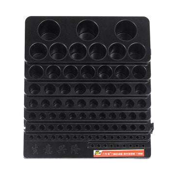 70x220x200mm Plastic Milling Cutter Storage Box Tap Reamer Turning Tool Holder Drill Bits Storage CN