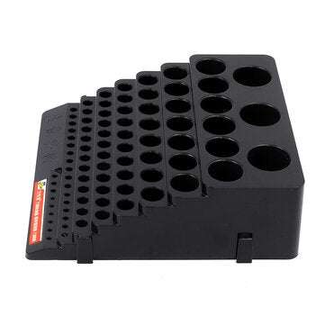 70x220x200mm Plastic Milling Cutter Storage Box Tap Reamer Turning Tool Holder Drill Bits Storage CN