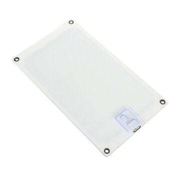6W 6V 1.2A USB Charger Photovoltaic Charging Sunpower-Cells Solar Panel Power Bank with Suckers & Ca