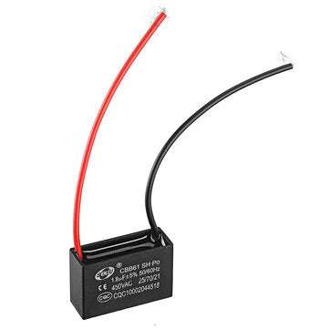 CBB61 1.8UF Starting Capacitance 450V AC Fan Capacitor CBB Motor Run Capacitor