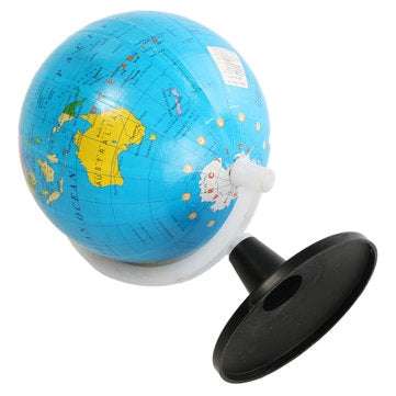 8.5cm World Globe Atlas Map With Swivel Stand Geography Educational Toy Home Decor Gift