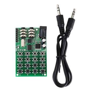 AE11A04 DTMF Audio Signal Generator Module Voice Dual Encoder Transmitter Board for MCU Keyboard 5 -