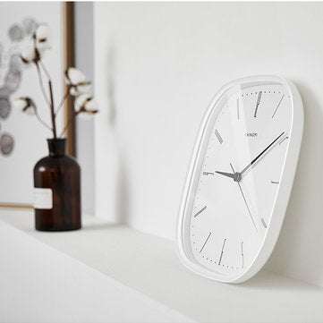 Chingmi Wall Clock Ultra Slient Precise Simple Design Style White Clock Home Decor from Xiaomi Youpi