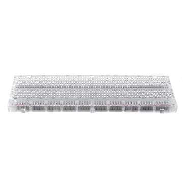 730 Holes Transparent Breadboard Protoboard DIY Kit Universal PCB Circuit Board Solderless