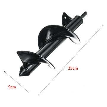 9 to 18 Inch Earth Planter Spiral Auger Drill Bit Post Hole Digger Power Garden Auger Kit (SIZE: 8#)