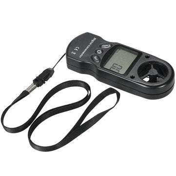8 in 1 Handheld Digital Anemometer Wind Speed Temperature Humidity Tester Wind Chill Heat Index Dew