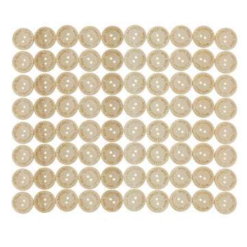 80Pcs Buttons Set 25mm Round Two Holes DIY Button Clothes Making Repairing Accessories For Children