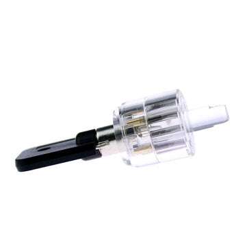 7 Pin Plum Lock Cylinder Transparent Tubular Lock Visible Pick Cutaway Practice View Padlock Trainin