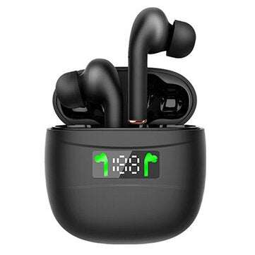 Bakeey J3 PRO TWS Touch Control bluetooth 5.2 Earphone LED Display Binaural Call N... (COLOR: BLACK)