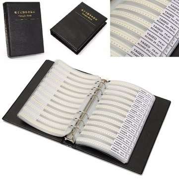 8500Pcs 0402 1% SMD SMT Chip Resistor 170 Values Sample Book Assortment Kit