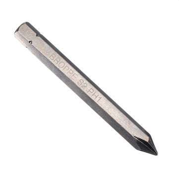 BROPPE 3pcs Cross Impact Screwdriver Bits 8mm Hex Shank 80mm Cross-Screwdriver Bits Set