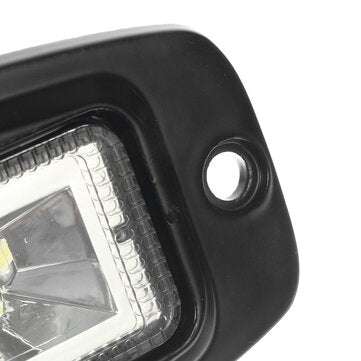 7 Inch Flood Beam LED Work Light Bar Super Slim Flush Mount 10-30V 48W 6000K White For ATV UTV SUV T