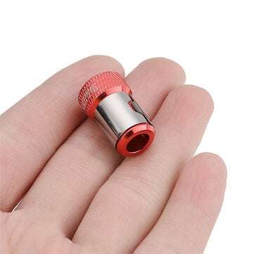 BROPPE 10Pcs 1/4 Inch Hex Removable Screwdriver Magnetic Ring S2 Alloy Screw Catcher For 6.35mm Shan