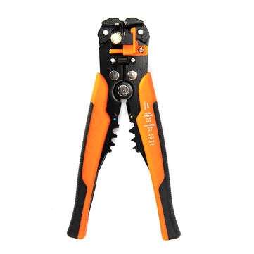 8" Self-Adjustable Automatic Cable Wire Crimper Crimping Stripper Plier Cutter (COLOR: ORANGE)