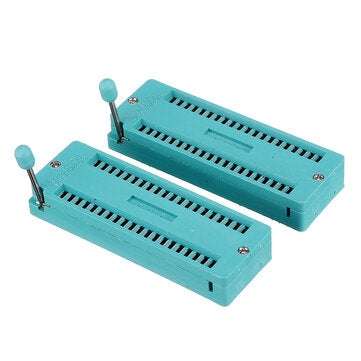 6pcs IC Lock Seat Zif Socket Test Universal zif Sockets 40Pin