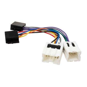 Car 4Pin 9Pin ISO Wiring Harness Stereo Radio Cable Adaptor Wire Loom Audio Connector For Nissan Pat
