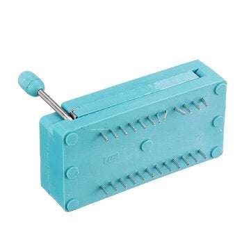 6pcs IC Lock Seat Zif Socket Test Universal zif Sockets 24Pin Wide