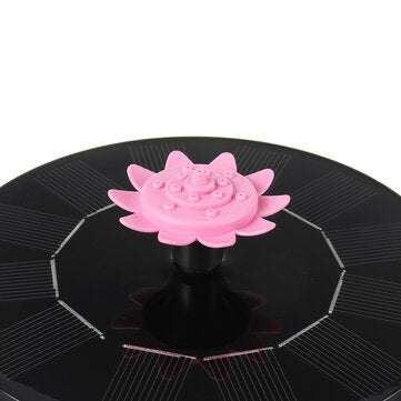 6V 1W Solar Powered Water Fountain Pumps Floating Fountains Home Pond Garden Decor