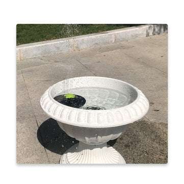 6V 1W Solar Powered Water Fountain Pumps Floating Fountains Home Pond Garden Decor