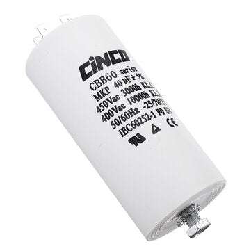 CBB60 40UF 450V Water Pump Motor Run Capacitor