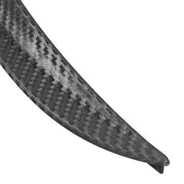 ABS Car Wheel Flares Round Arc Lip Carbon Fiber Look Car Mudguards