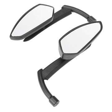 8MM 10MM Black CNC Blade Rear Review Mirrors For Harley Dyna Heritage Softail Sportster
