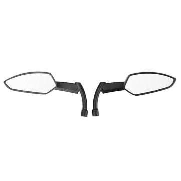 8MM 10MM Black CNC Blade Rear Review Mirrors For Harley Dyna Heritage Softail Sportster