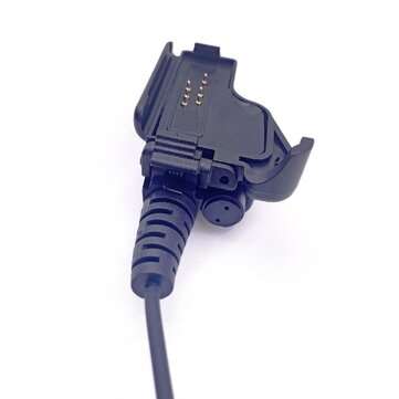 Adjustable Throat Mic Earphone Microphone Suitable for Motorola XTS3000 / 5100 / HT1000 / 5000 / MTS