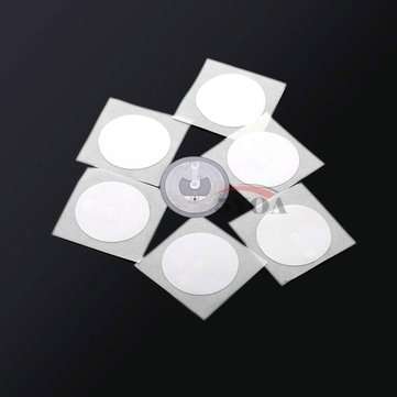 6pcs/lot Ntag213 Ntag216 NFC TAG Sticker 13.56MHz ISO14443A NTAG 213 Universal ... (SIZE 4: NTAG213)