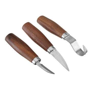 6Pcs Wood Carving Tools Set for Spoon Bowl Cup or General Chip Carving Kit for Beginners