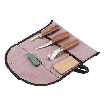 6Pcs Wood Carving Tools Set for Spoon Bowl Cup or General Chip Carving Kit for Beginners