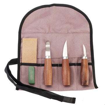 6Pcs Wood Carving Tools Set for Spoon Bowl Cup or General Chip Carving Kit for Beginners