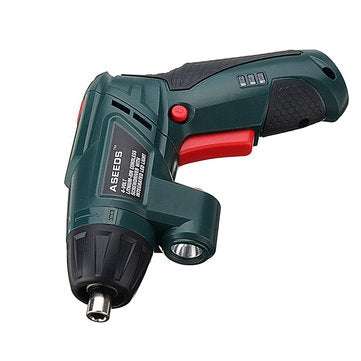 ASEEDS 4V Foldable Electric Screwdriver LED Light 13000mAh Lithium Battery Rechargeable Cordless Scr