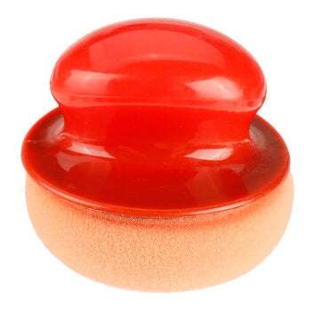 6pcs Wax Wash Polish Pad Sponge Cleaning Foam Kit Microfiber Applicator Pads with Gripper Handle