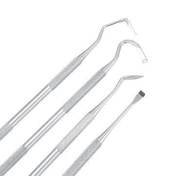 6pcs Stainless Steel Professional Dental Oral Hygiene Tool Deep Cleaning Scaler Teeth Dental Tools