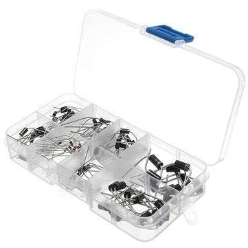 100 Pcs Diodes Kit Rectifier Schottky 1N4007 1N4148  1N5817 1N5408 1N5822 1N5399 FR107 FR207 In Comp