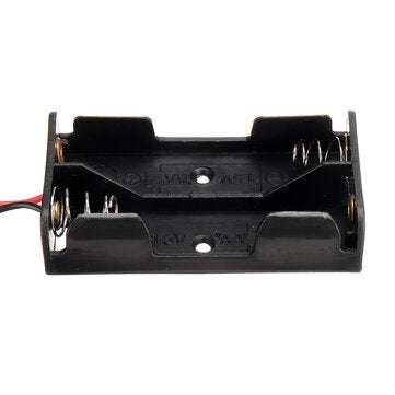 AA Size Power Battery Storage Case Box Holder Leads With 2 Slots