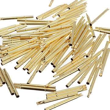 100 Pcs  R125-4S  Probe Sleeve Test Needle Sleeve 2.4 Thimble Sleeve Spring Needle Holder with P125