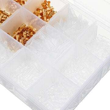 1000Pcs Eletical Cimper Kit Wire Teminal Cimping Tool Pier Male Female Comectors Insulated Terminal