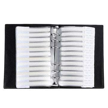 0402 SMD Resistor 0R~10M 1% 170valuesx50pcs=8500pcs + Capacitor 80valuesX50pcs=4000pcs 0.5PF~22uF Sa