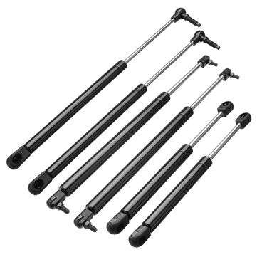 6pcs Bonnet Tailgate Rear Window Lift Spring Support Rod For Jeep Grand Cherokee WJ / WG 1999-2004 S
