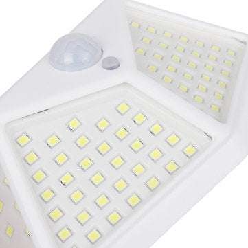 100 LED Solar Light Outdoor IP65 Waterproof Wireless Motion Sensor Lights 270Wide AngleSecurity Wa