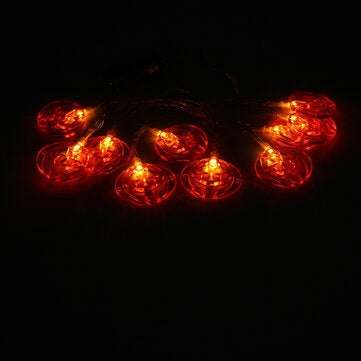 1.5M LED Pumpkin Fairy Lights Indoor/Outdoor Party Halloween Home Decor