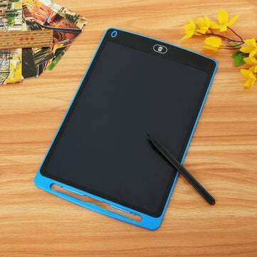 10`` LCD Writing Tablet Electronic Painting Drawing Board Children Mini Kids Pad B... (COLOR.: BLUE)